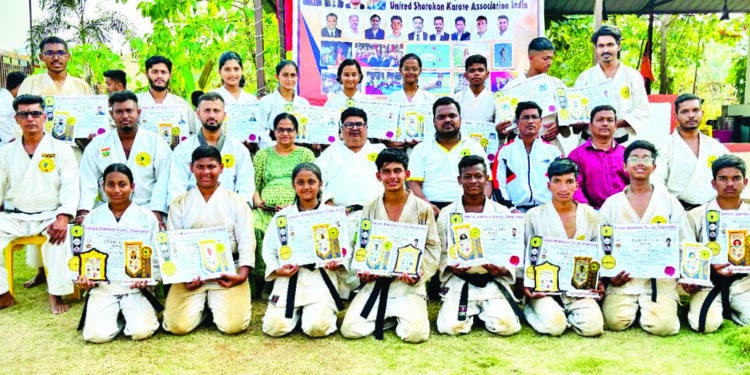 रायगडातील कराटेपटूंना प्रशिक्षण