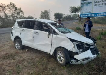 भीषण अपघात! कर्जतमधील पत्रकार गायकवाड यांच्यासह तिघांचा मृत्यू