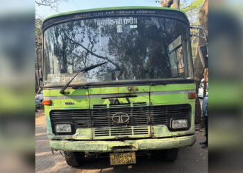 माथेरानच्या मिनीबसला ग्रहण