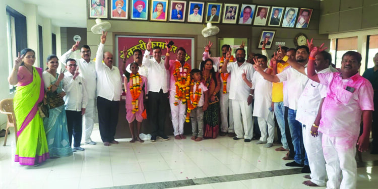 पनवेलमध्ये महाविकास आघाडीचा विजय