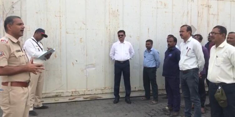 गव्हाण फाटा वाहतुक शाखेतर्फे जनजागृती