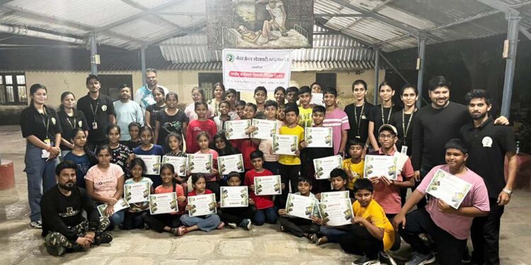 शांतीवनात निसर्ग शिबिर संपन्न