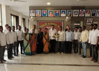 वाघिवलीत शेकापचे अनिल पाटील सरपंचपदी विराजमान