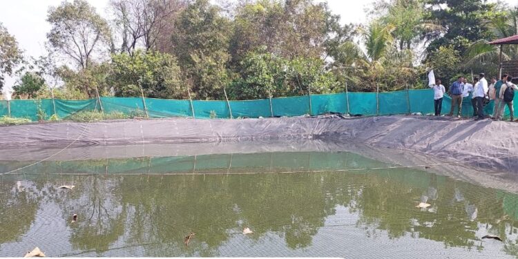 प्रयोगशील शेतीचे अधिकाऱ्यांकडून कौतुक