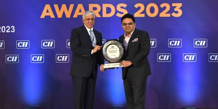 जय शाह यांना पुरस्कार