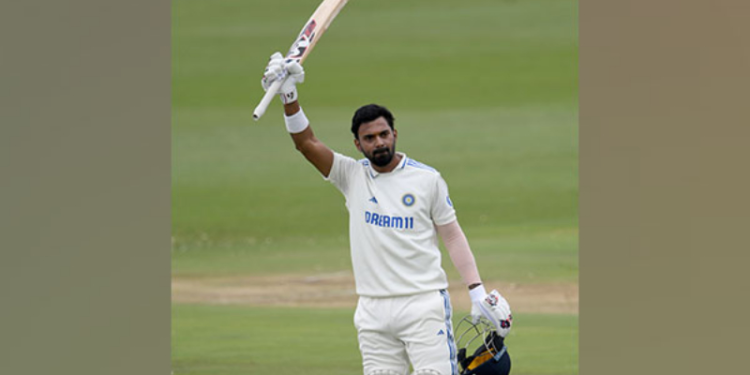 भारतीय संघ मजबूत स्थितीत ‌‘सेंच्युरियन’ राहुल तारणहार