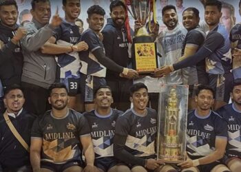 रायगड जिल्हा अंजिक्यपद कबड्डी स्पर्धेत मिडलाईन कर्जत अंजिक्य