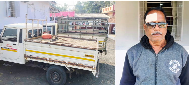 वाळूमाफियाचा निवृत्त कर्मचाऱ्यावर हल्ला
