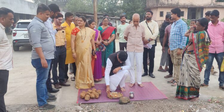 कर्जत नगरपरिषद हद्दीतील विकासकामांचे भूमिपूजन