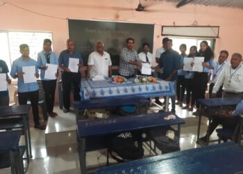 टिएमसी कॉलेजमध्ये मतदार नोंदणी