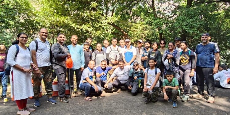 रायगड प्रदक्षिणेस विक्रमी उपस्थिती