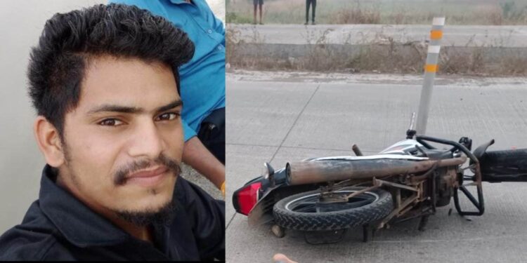 अपघातात दुचाकी स्वाराचा मृत्यू