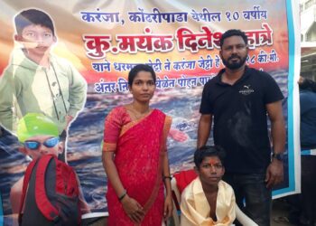 मयंक म्हात्रेची अविश्वसनीय उडी