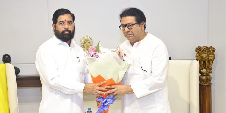 राज ठाकरे मुख्यमंत्र्यांच्या भेटीला; ‘या’ दोन मुद्द्यांवर चर्चा