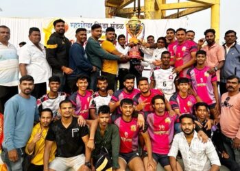 पेझारी ढोलपाडा कबड्डी स्पर्धा; मातृछाया कुर्डूस संघ अंतिम विजेता