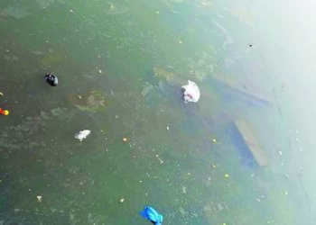 अंबा नदी निर्माल्याच्या घेऱ्यात