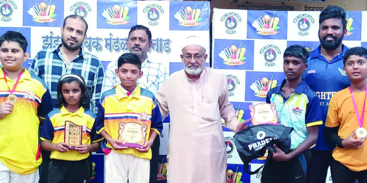 झुंझार युवक मंडळ पोयनाड आयोजित क्रिकेट स्पर्धा