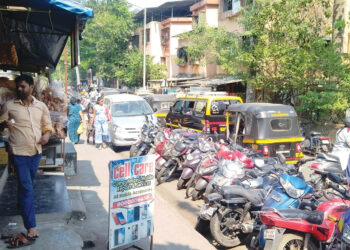 नविन पनवेलमध्ये पार्किंगची गंभीर समस्या