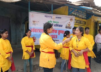 पथनाट्यातून तृणधान्य जनजागृती