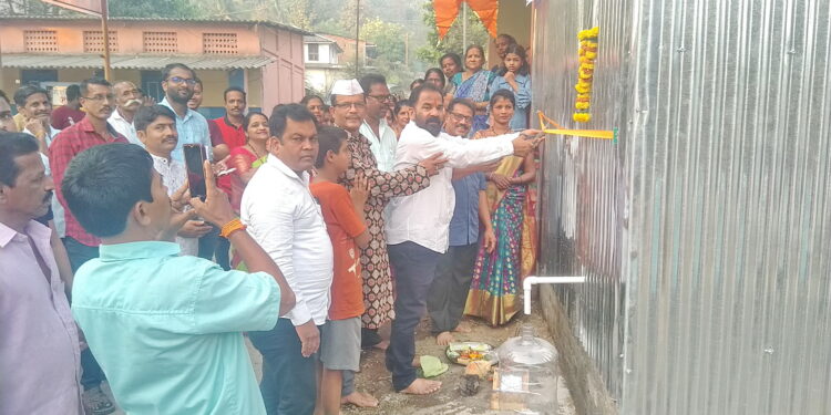 भोवाळे येथे शुध्द जल पाणीपुरवठा योजनेचा शुभारंभ