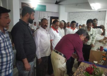 म्हसळा येथे नेत्रतपासणी