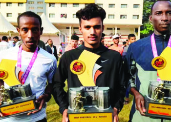 पुणे अर्ध मॅरेथॉन स्पर्धा; उत्तम पाटीलने मारली बाजी