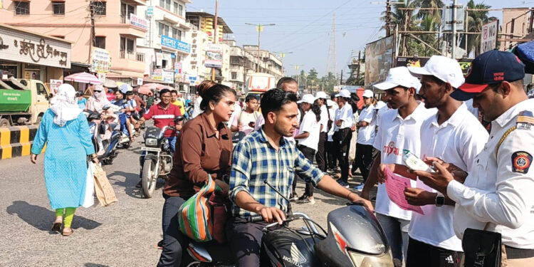 जिल्ह्यात रस्ता सुरक्षा अभियानाला सुरुवात