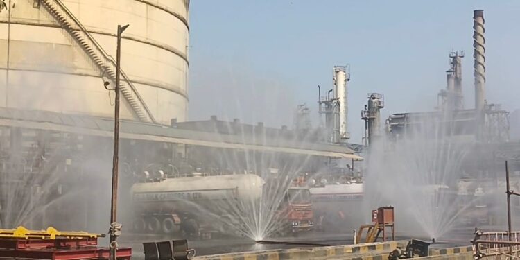 वायुगळतीची रंगीत तालीम