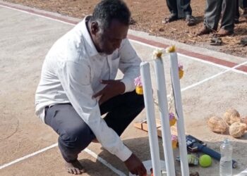 ताजपूरमध्ये शेकाप चषक क्रिकेट स्पर्धा