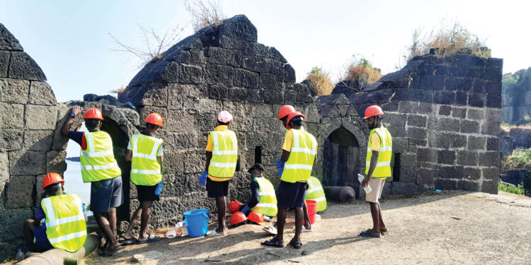 जंजिऱ्याची तटबंदी होणार मजबूत