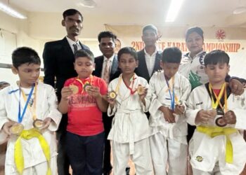 राज्यस्तरीय कराटे स्पर्धा