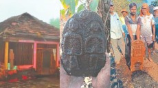 मंदिराच्या खोदकामात सापडल्या ऐतिहासिक वीरगळ