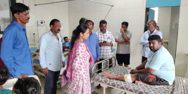 दिलीप भोईर समर्थकांकडून तरुणावर हल्ला