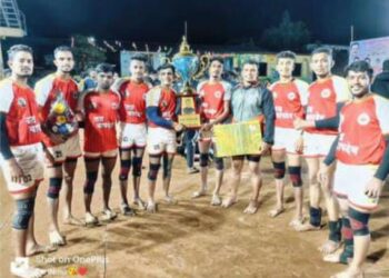 निडी कबड्डी स्पर्धेत वणी विजयी