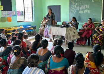 देगाव शाळेत महिलांसाठी उद्बोधन वर्ग