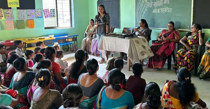 देगाव शाळेत महिलांसाठी उद्बोधन वर्ग