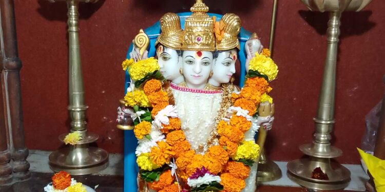 मुरुड श्रीदत्तमंदिरात लघुरुद्र कार्यक्रम