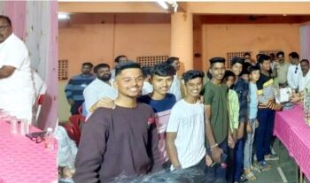 नागोठणे पत्रकार संघाच्या स्पर्धेचे बक्षीस वितरण