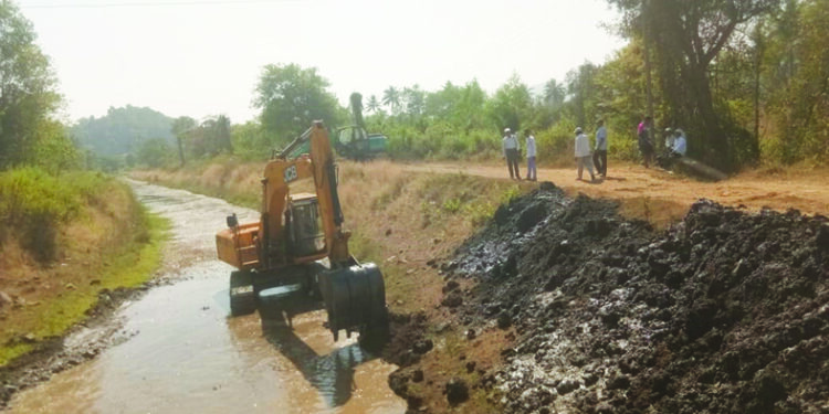 रब्बी हंगामासाठी कालव्याचे पाणी शेतात