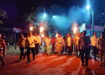 माथेरानमध्ये हुतात्मा कोतवालांना अभिवादन