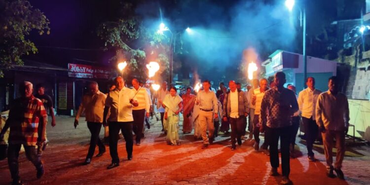 माथेरानमध्ये हुतात्मा कोतवालांना अभिवादन