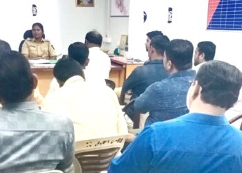 नागोठण्यात शांतता समितीची बैठक