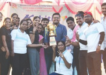 इंजिनीअरिंग महाविद्यालयात क्रीडा स्पर्धा उत्साहात