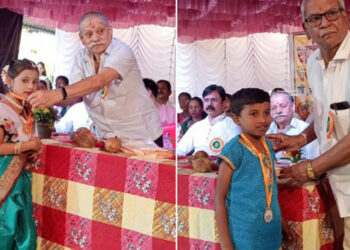 नाना टिळक विद्यालय वावोशी शाळेचे स्नेहसंमेलन