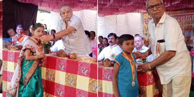 नाना टिळक विद्यालय वावोशी शाळेचे स्नेहसंमेलन