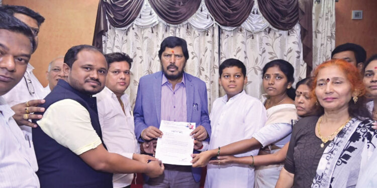 आरपीआय कोकण प्रदेश युवक उपाध्यक्ष दिनेश गायकवाड