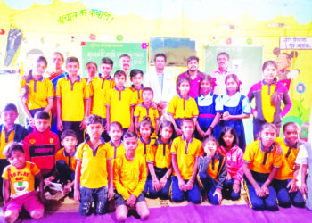 नेणवली शाळेत नेत्रतपासणी शिबीर