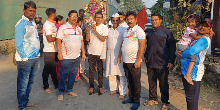 हमरापूर ते पाली पायी पदयात्रा