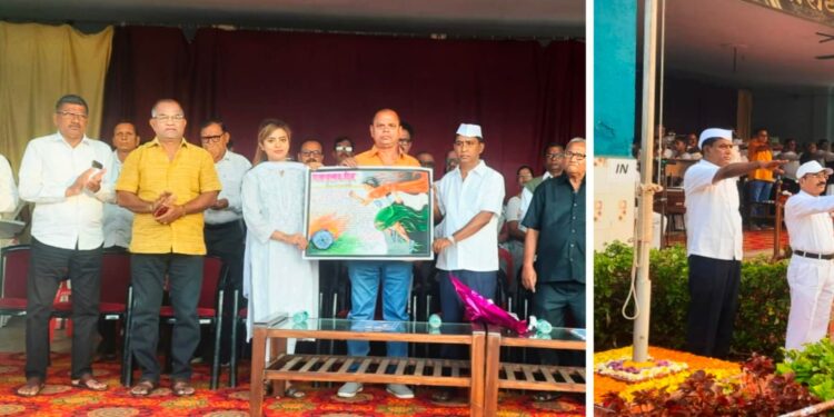 ना.ना.पाटील संकुलनात अमृत महोत्सवी प्रजासत्ताक उत्साहात