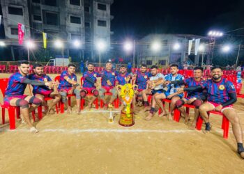 नवजीवन पेझारी कबड्डी स्पर्धेत श्री गणेश दिवलांगची बाजी